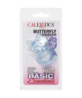 Basic Essentials Butterfly Vibrating Cock Ring