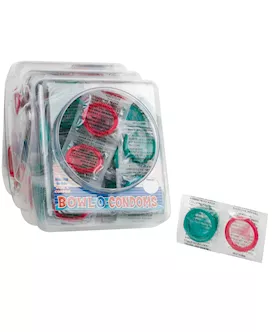 Coloured Condom Single
