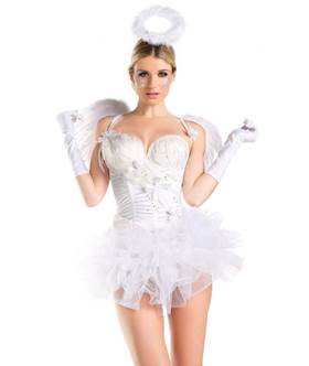 2 Piece   2 For 1 White Swan / Angel