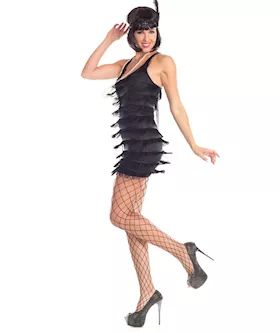 2 Piece Flirtatious Flapper - M/l