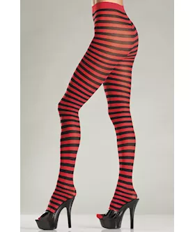 Striped Delight Pantyhose