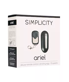 Ariel Deluxe Remote Control Vibrating Egg