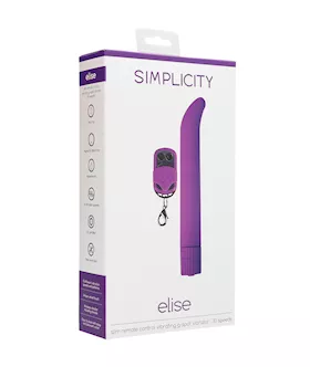 Elise Slim Remote Control Vibrating G-spot Vibrator