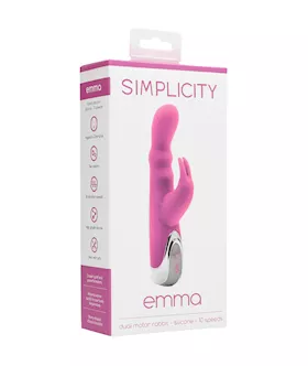 Emma Dual Motor Rabbit Vibrator 10 Speeds