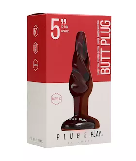 Butt Plug - Rounded - Glass