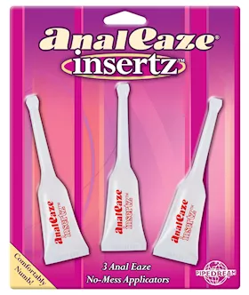 Insertz Anal Eaze 10ml 3 Pk