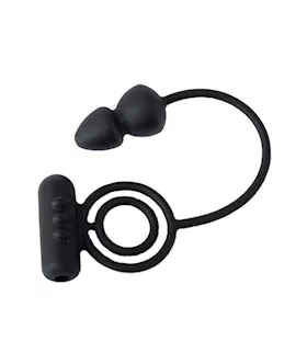 Butt Plug And Vibrating Cock Ring