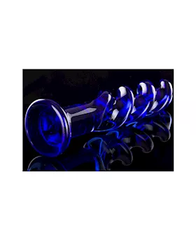 Twisted Pleasure Glass Dildo