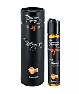 Plaisirs Secrets Massage Oil Caramel