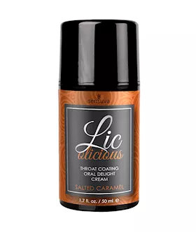 Sensuva Lic-o-licious Salted Caramel Oral Delight Cream 50 Ml