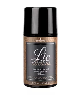 Sensuva Lic-o-licious Mocha Oral Delight Cream 50 Ml