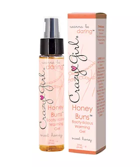 Crazy Girl Honey Buns Booty-licious Warming Gel