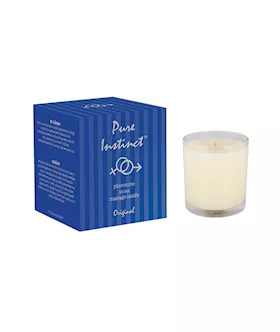 Pure Instinct Pheromone Unisex Massage Candle