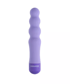 Evolved Fleur De Lis Bliss Rippled Vibrator