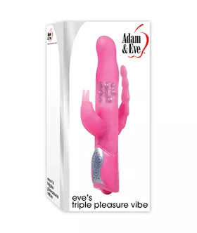 Adam & Eves Triple Pleasure Rabbit