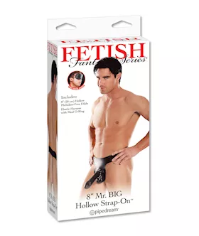 Ff Mr Big Hollow 8 Inch Strap On