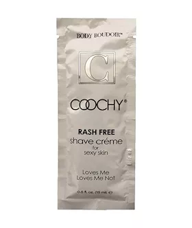 Coochy Shave Cream Love Me Love Me Foil Pack