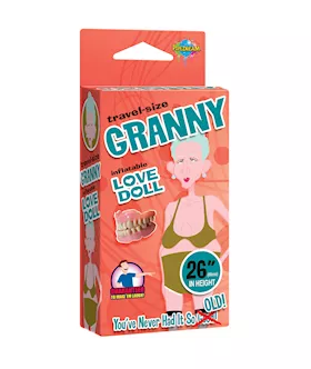 Travel Size Granny Inflatable Love Doll
