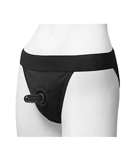 Vac-u-lock Full Back Panty Harness With Plug S/m