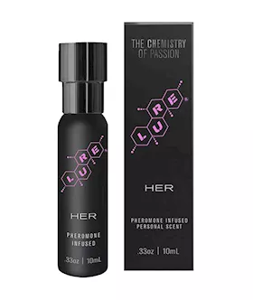 Lure Black Label For Her, Pheromone Infused Personal Scent