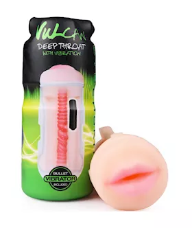 Cyberskin Vulcan Vibrating Deep Throat