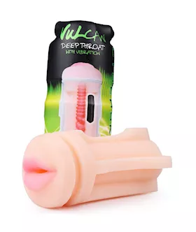 Cyberskin Vulcan Vibrating Deep Throat