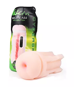 Cyberskin Vulcan Realistic Vibrating Ass