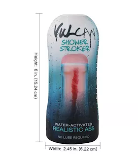Cyberskin H2o Vulcan Ass Shower Stroker