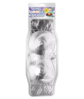 Disposable Boobie Cake Pan 2 Pcs