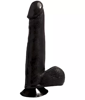 Basix 7.5 Inch Dong W Suction Black
