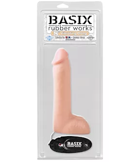 Basix 8 Inch Vibrating Dong