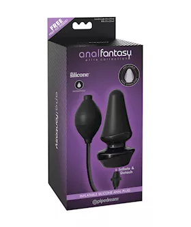 Inflatable Silicone Butt Plug