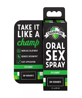 Spearmint Sir Richard's Champion Oral Sex Spray