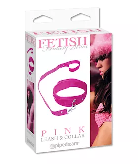 Ff Pink Leash & Collar