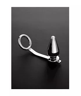 Cock Ring & Butt Plug - Large