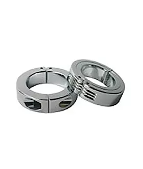 Hinged Cock Ring & Ball Stretchers (45mm) - Medium