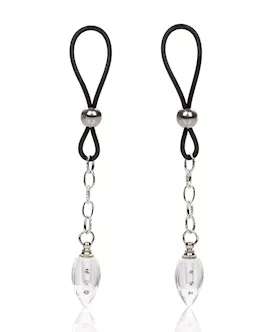 Nipple Play NonPiercing Nipple Jewelry Crystal Teardrop