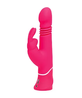 Happy Rabbit Thrusting Realistic Vibrator