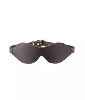 Coco De Mer Leather Blindfold