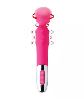 Empowered 10x Rotating Wand With Massage Beads