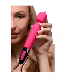 Empowered 10x Rotating Wand With Massage Beads