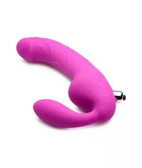 Royal Rider Vibrating Strapless Dildo