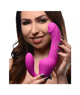 Royal Rider Vibrating Strapless Dildo