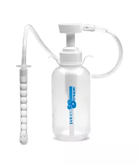 Pump Action Enema Bottle With Nozzle