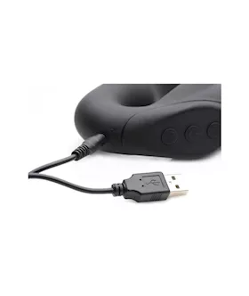 Evoke Rechargeable Vibrating Silicone Strapless Strap-on