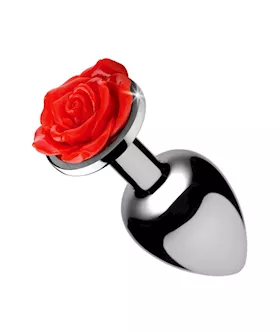 Booty Sparks Red Rose Anal Plug