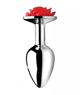 Booty Sparks Red Rose Anal Plug