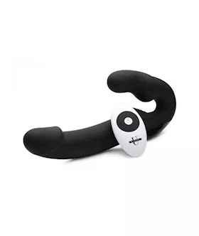 Urge Silicone Strapless StrapOn With Remote