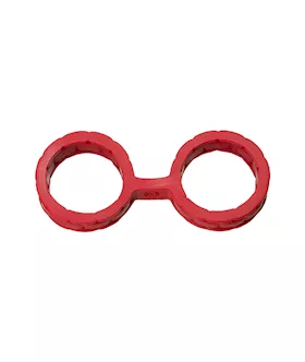Japanese Style Silicone Bondage Cuffs - Large