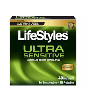 Lifestyles Ultra Sensitive Condoms 40 Pack
